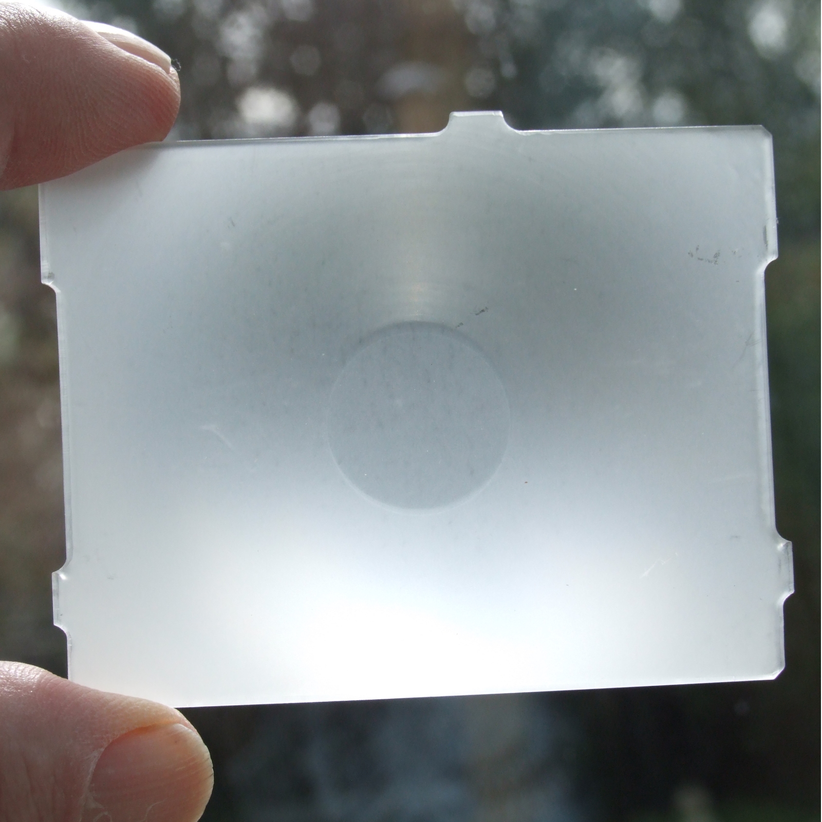 Bronica GS-1 Focus Screen Matte - Image 2