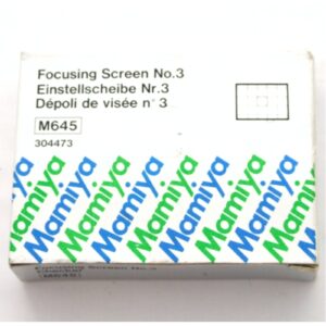 Mamiya M645 Focusing Screen Grid/Checker