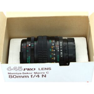 Mamiya 645 80mm f4.0 N Macro