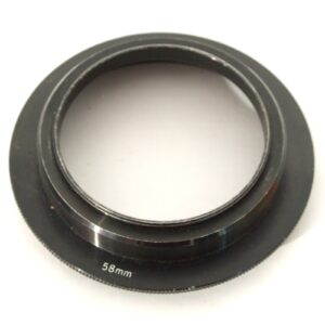 Mamiya 645 Bellows Lens Hood 58mm Ring